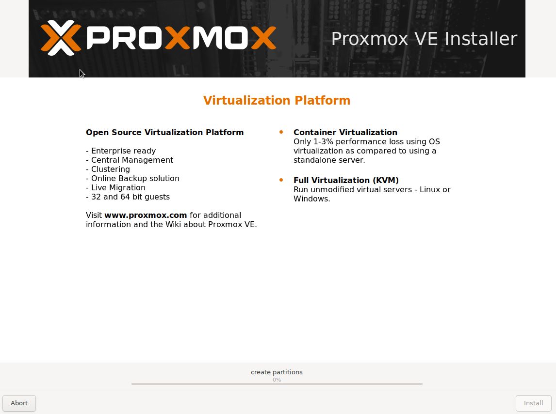 proxmox_installation_en_cours