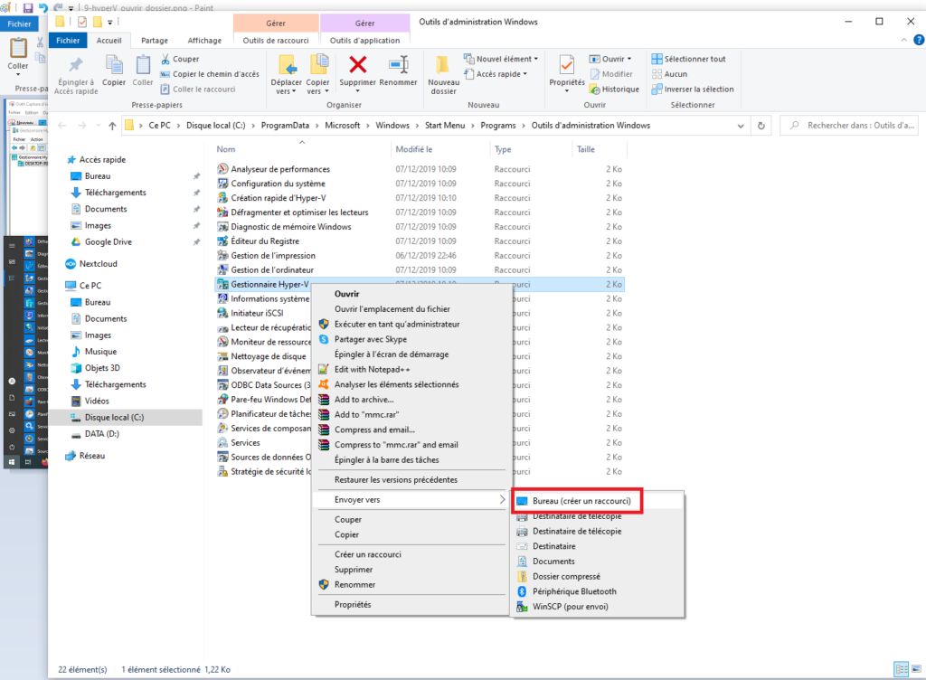 Activer HyperV Windows 10 All IT Network