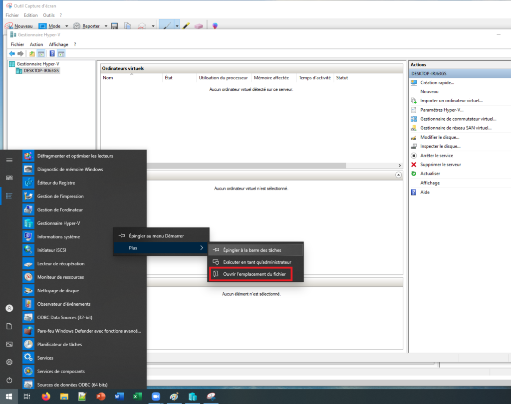 Activer HyperV Windows 10 All IT Network