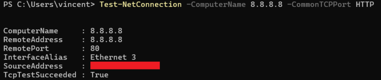 Tester les ports avec Test-NetConnection | All IT Network