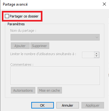 Partager ce dossier
