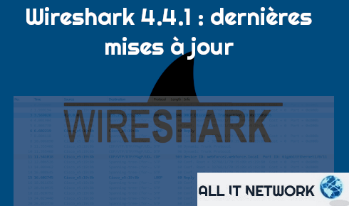 Wireshark 4.4.1 : dernières mises à jour