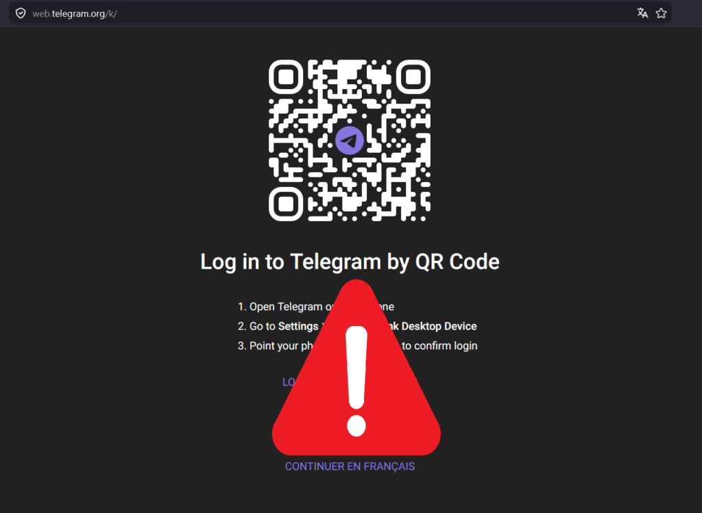 Le ciblage de Telegram